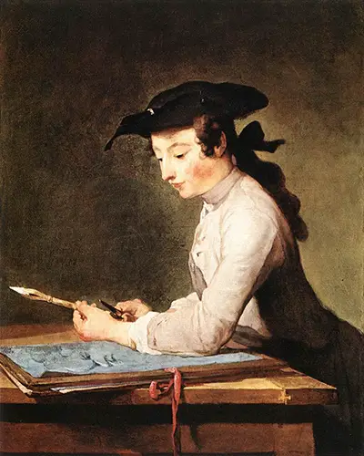 Draughtsman Jean-Baptiste-Simeon Chardin